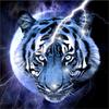 5D Diy Diamond Painting Cartoon Lightning Tiger Embroidery Cross Stitch Home Decor Handmade Gift