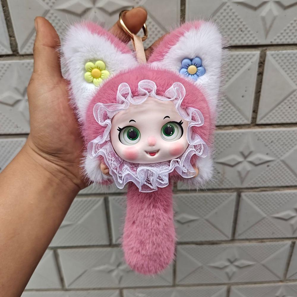 Cute Design Bunny Doll Pendant Plush Material Vinyl Face Doll Pendant Jewelry Accessories