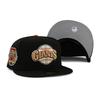 [New Era] Cap 59FIFTY San Francisco Giants MLB 1984 ALL STAR GREY BOTTOM FITTED CAP BLACK SAN FRANCISCO GIANTS 5950 Hat Color Bottom Major League Sz