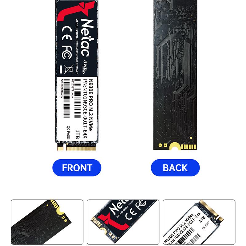 Netac SSD NVME M.2 PCIe 1 ТБ 512 ГБ SSD 128 ГБ 256 ГБ Жесткий диск