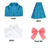 Anime Kimi ni Todoke From Me to You Sawako Kuronuma Cosplay Costume Full Set, JK School Uniform Blazer Skirt Shirt Bow