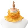 Lace Ruffle Neck Scarf Women's Spring/Summer Fashionable Shirt Collar Accessory