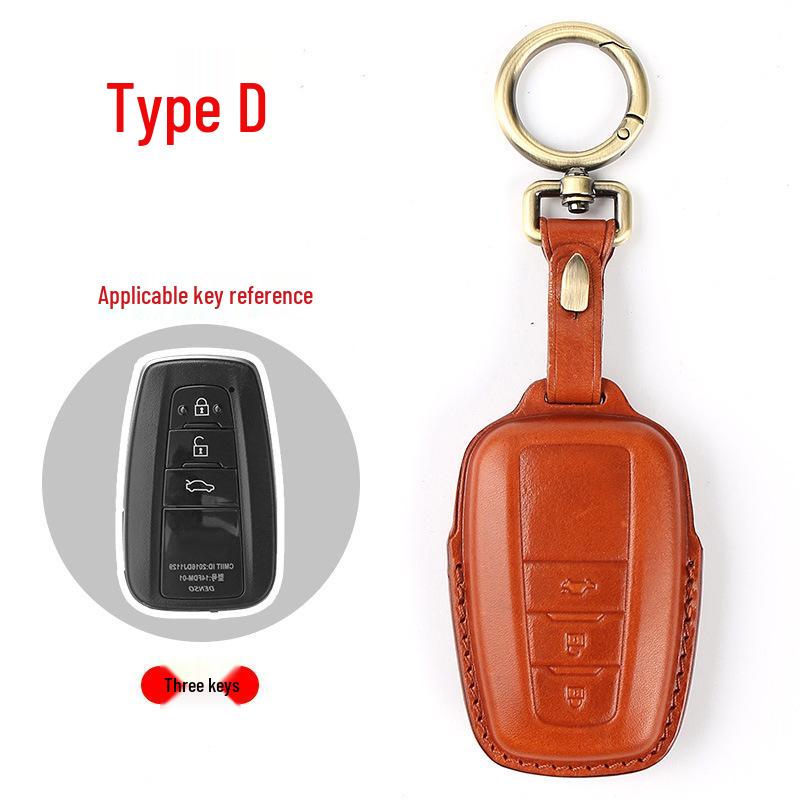 Toyota Key Case for Highlander, Corolla, Prado, RAV4, Levin, Velanda - Car Key Shell & Buckle Bag