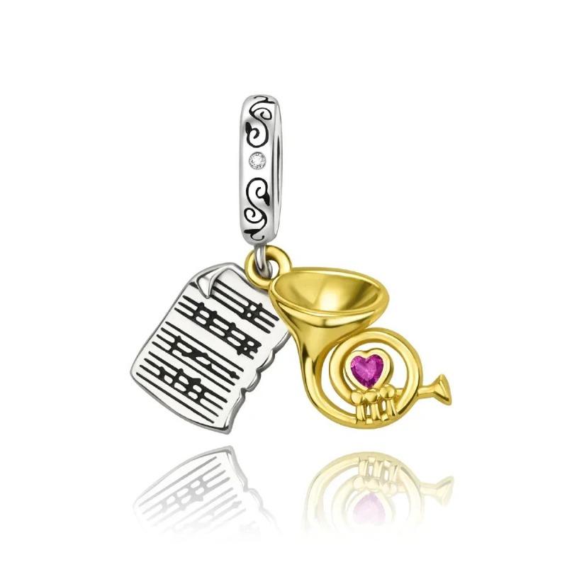 Снова в школу Медные шармы Сумка Наушники Кубик Рубика Часы Игровая консоль Бусина Подвеска Подходит для браслета Ожерелье Ювелирные изделия