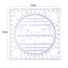Function Multipurpose Springhall Angle Geometric Drawing Template Circle Maker Drawing Ruler Multifunctional Drawing Ruler