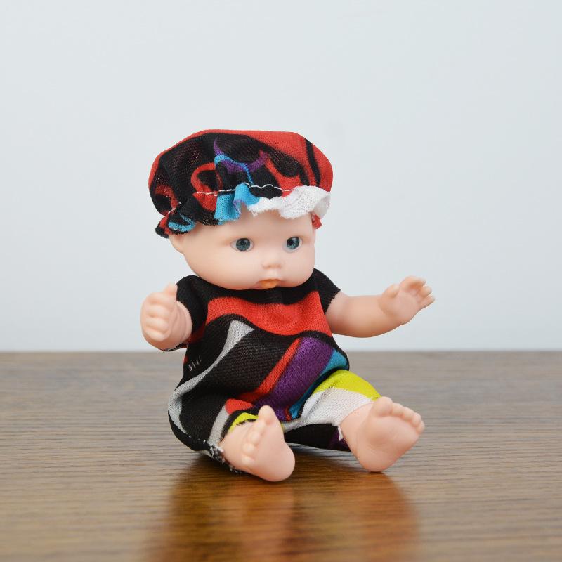 4 дюйма Милая и очаровательная восхитительная кукла для младенцев Bebe Reborn Обучающие игрушки, разработанные для детей Кукольный домик Куклы с множеством суставов