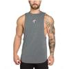Muscleguys Мужская спортивная одежда для фитнеса майки для бодибилдинга майка-стрингер для мужчин жилет для фитнеса спортивный хлопковый тренажер для мышц без рукавов