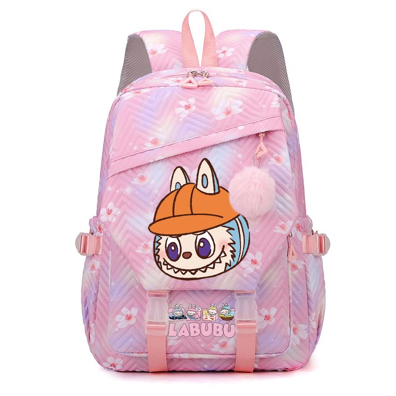 Cartoon Printed Backpack Student Kid Boy Girl Bookbag Teenger Large Capacity Waterproof Schoolbag Travel Bag Gift Mochila
