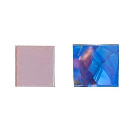 Радужные акриловые квадраты 0,8'' x 0,8''/1,2" x 1,2" Набор мини-радужных голографических акриловых листов Двусторонние голо-плитки для поделок DIY Свет Тень