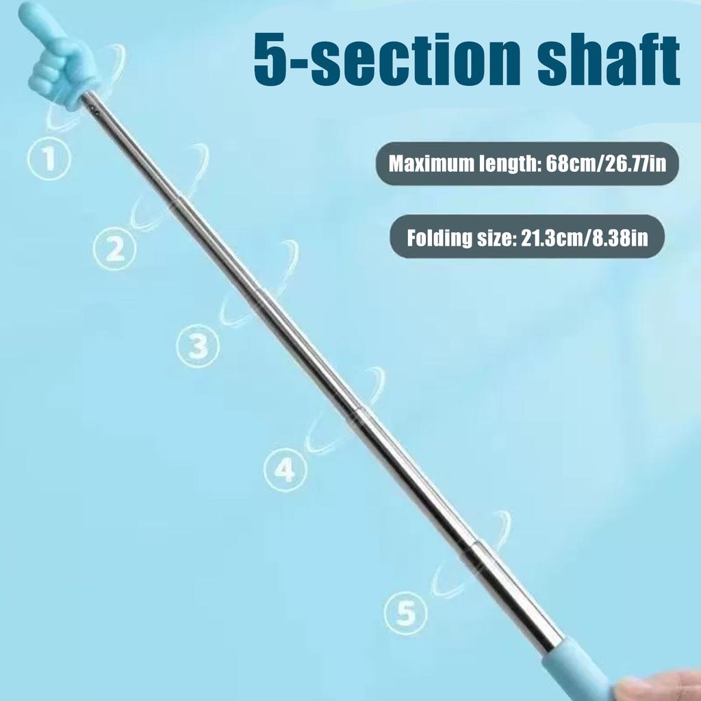 Retractable Teacher Pointers, Classroom Demonstration Sticks, Finger Batons, Early Education Toys, Creative Teaching Props, And Play Toys(1pc)