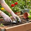 Floral Pattern Work Gloves Breathable Protective Mittens Labor Protection Gloves  Rose Planting