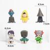 6 шт./комплект Фигурка Аниме Little Nightmares Фигурка Six Фигурка Mono Action Figure Аниме Игра ПВХ Фигурка Action Figure Кукла Подарок для Фанатов
