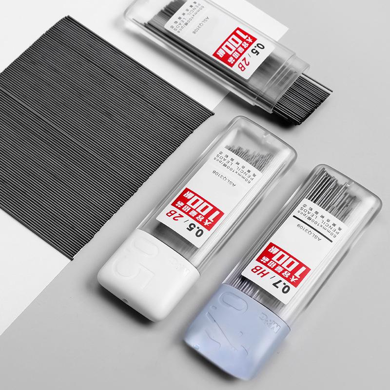 200 шт., стержни для механических карандашей, стержень для карандашей 2B/Hb, автоматический стержень для карандашей