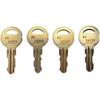 (4) 84-16001 84-16002 84-16120 84-16130 Ключи для кодовых панелей Doorking DKS
