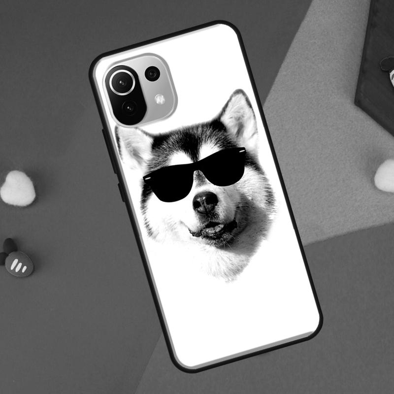 Siberian Husky Dog Cover For Xiaomi 14 Ultra 13 11T 12T 13T 14T Pro POCO X7 X6 Pro X3 X5 F3 F5 M6 F6 Pro Case
