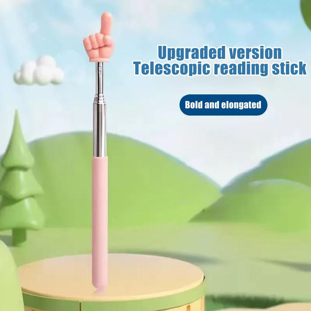 Retractable Teacher Pointers, Classroom Demonstration Sticks, Finger Batons, Early Education Toys, Creative Teaching Props, And Play Toys(1pc)