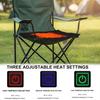 5V USB Heated Seat Cushion Power Bank Not Included Waterproof Heating Pad Seat Warmer for Winter Outdoor Sports Camping Fishing