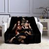 Idol Blanket Blackpink Group Pink 3d Digital Print Flannel Supplies Blanket