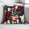 Game OOverwatchS Pillow Case Square DoubleSided Printing Short Plush Sofa Cushion Cover Bedroom Bedside Pillow