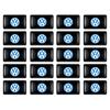 T2710/20/50Pcs 3D Fashion Car-Styling Body Waterproof Epoxy Resin Logo Sticker For Volkswagen GTI Golf Tiguan Passat Magotan Jetta 