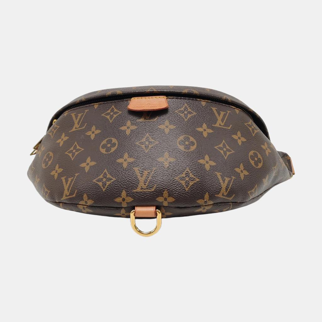 [Pre-Owned] Bumbag Classic Monogram Coated Canvas With Natural Cowhide - Very Good #1K0TO0A