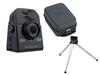 ZOOM 4K Compatible Handy Video Recorder General Purpose Soft Shell Case Mini Tripod Set - Q2n-4K + SCU-20 +