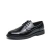 Brogue Men's Formal Leather Shoes Trendy Youth Design Style Outdoor Leisure Business Party Daily Office Wedding Shoes 38-46