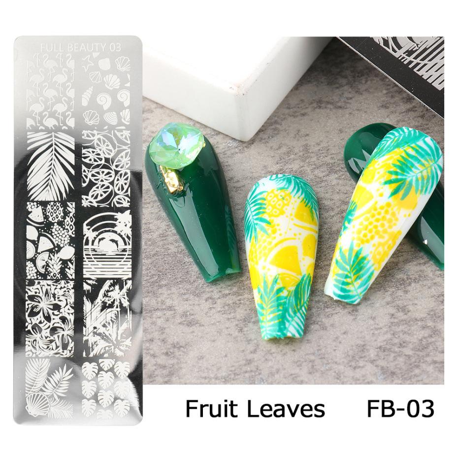 1 лист, набор пластин для штамповки ногтей, геометрические кружевные цветы, листья, полосатый дизайн, сладкое сердцебиение, дизайн ногтей, штамп, шаблон, форма