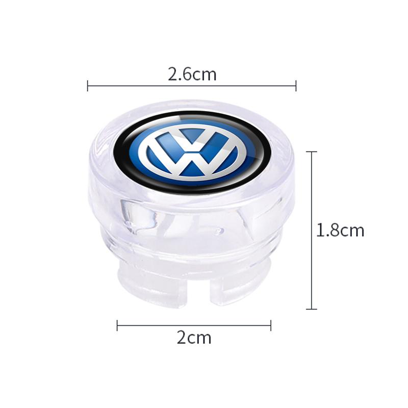 For Volkswagen VW ID3 Golf 3 4 5 6 7 8MK5 MK6 Car cigarette lighter plug cover dust-proof plug button decoration cap Accessorie zl5