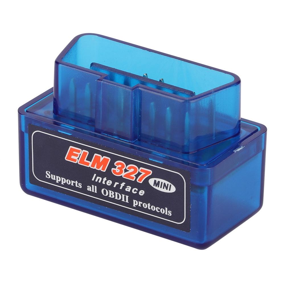 Мини Bluetooth OBD2 OBDII Автосканер Диагностический инструмент для автомобиля V2.1