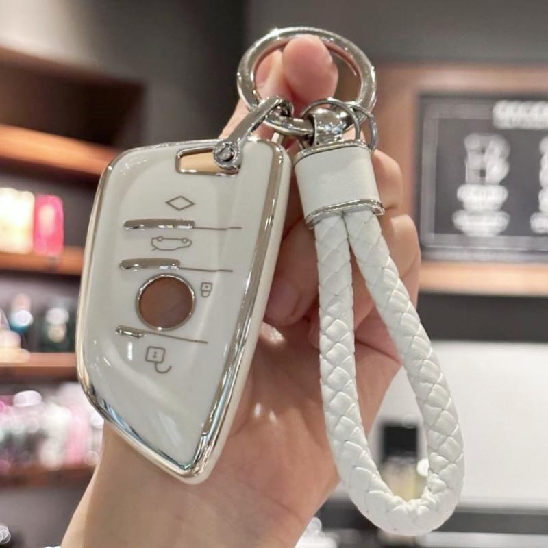 Чехол-брелок из ТПУ с ремешком для ключей для BMW X1 X2 X3 X4 X5 F15 X6 F16 G20 G30 1 2 3 5 7 серии