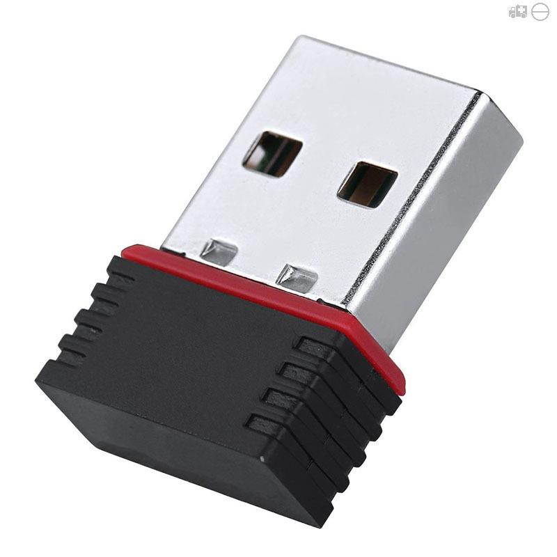 Мини внешний USB беспроводной сетевой адаптер для настольного компьютера, ноутбука, сетевой WiFi передатчик-приемник, не требующий драйверов