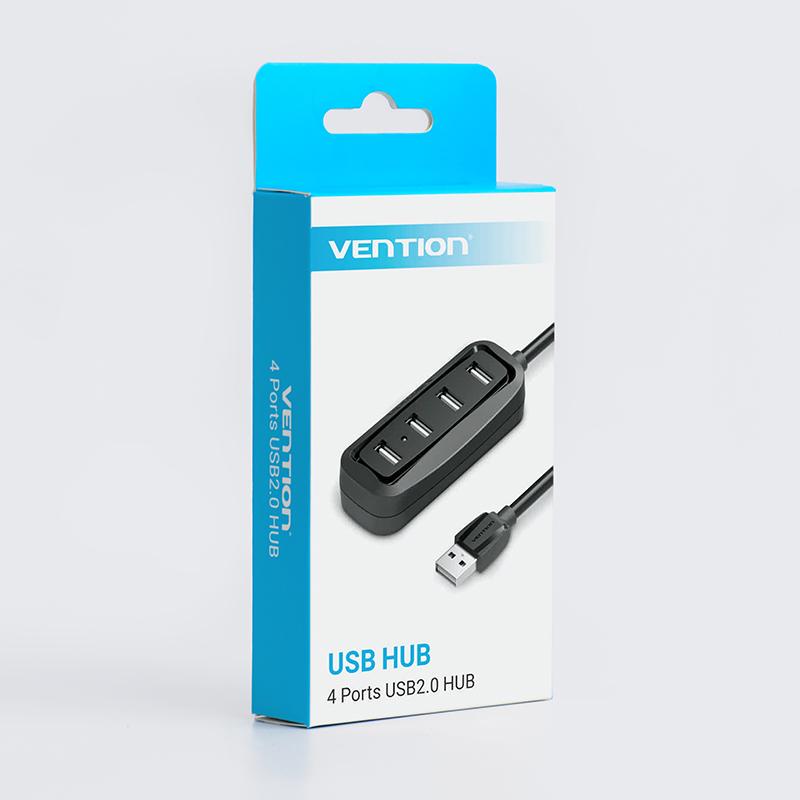 Vention USB HUB Высокоскоростной 4-портовый концентратор USB 2.0 USB-порт Портативный OTG-концентратор USB-разветвитель