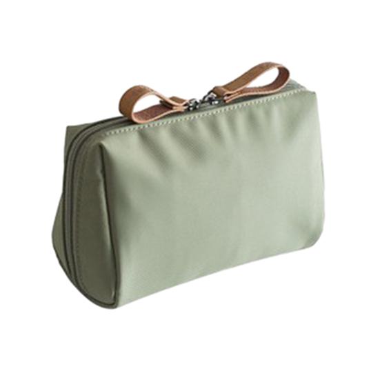 Дорожная косметичка с двойной застежкой-молнией, сумка для хранения косметики, переносная сумка-органайзер для туалетных принадлежностей для отпуска, деловой поездки, домашнего использования