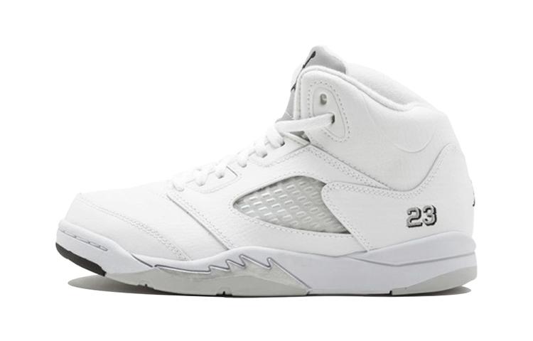 Jordan 5 Ретро Металлик Белый 2015 PS 440889-130
