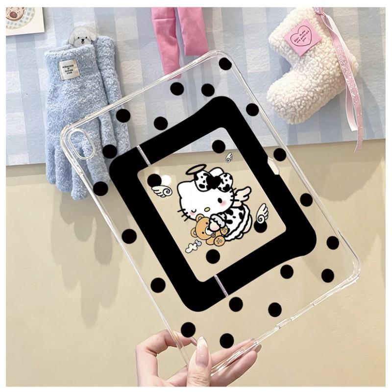 Transparent Acrylic IPad Case With Stand 11th Gen Air 5 8th Mini Support Sleep Wake Anti-Shock Slim Design