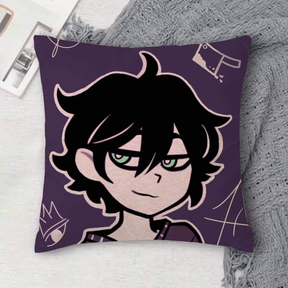 The Coffin Of Andy And Leyley Double-Sided Printed Square Decorative Cushion Cover For Sofa Living Room Home Decor
