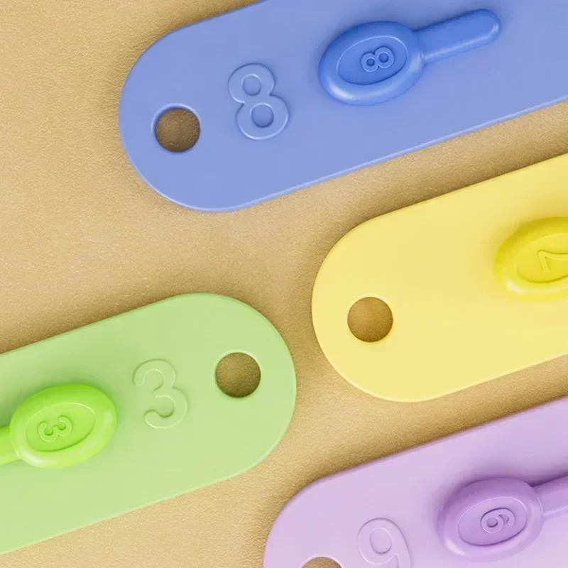 Монтессори Развивающая игрушка Игрушки для развития мелкой моторики для малышей 1-3 года Ежик Обучение счету и сортировке Развитие Сенсорные подарки