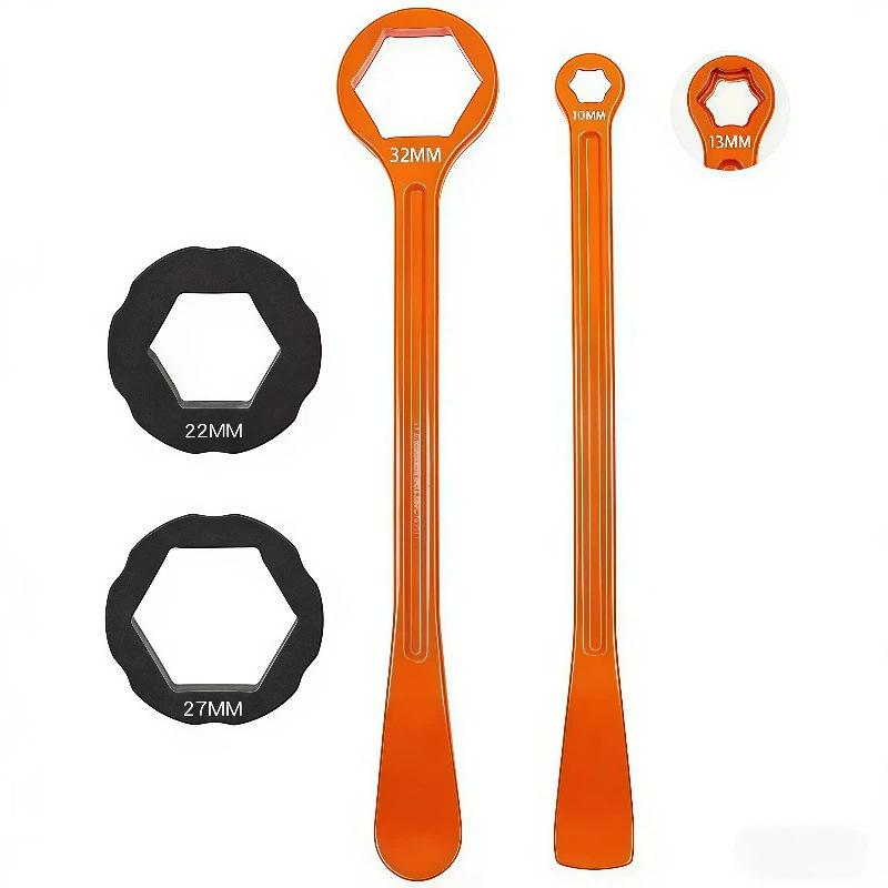 Motorcycle Tire Spoon Levers CNC Aluminum Dirt Bike Tire Remover Tool Portable Tire Changing Kit for Off-Road Repair