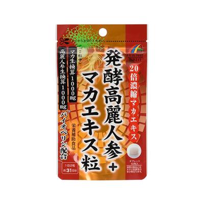 Ферментированный женьшень + экстракт маки гранулы 62