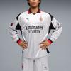 Puma X AC Milan X Slam Jam Color Block V-образный вырез Свитер с длинным рукавом Футбольная футболка Мужские топы 787636-01
