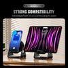 Wireless 360° rotating 3-in-1 Bluetooth compatible stereo phone holder,non slip seat cushion,suitable for Android/Apple/tablet