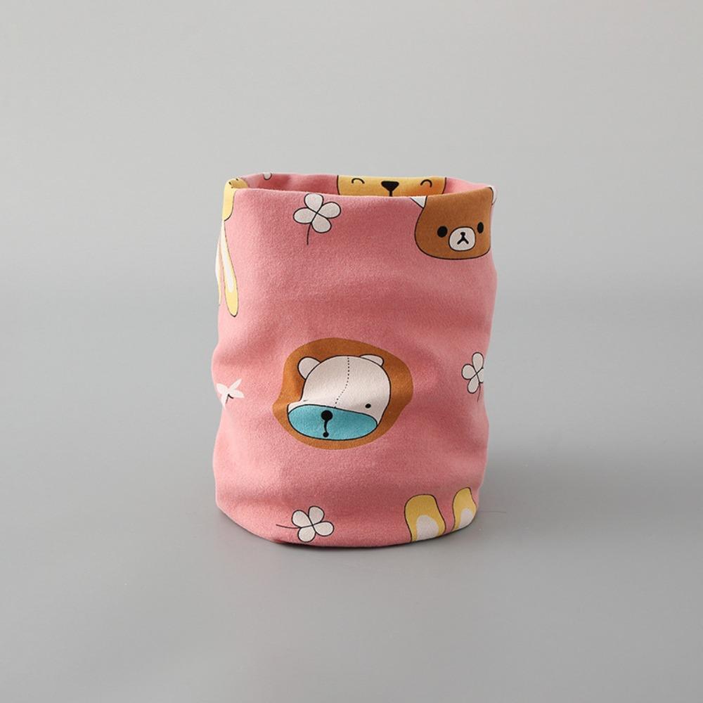 Утепленный теплый шарф для шеи, ветрозащитный снуд-капюшон для мальчиков и девочек, детский шарф для детей