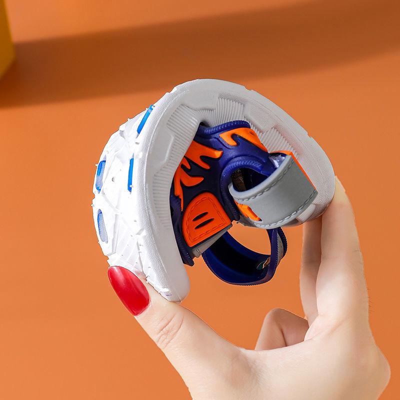 Летние сандалии для мальчиков Большие детские мальчики Нескользящая детская обувь на мягкой подошве Детская пляжная обувь