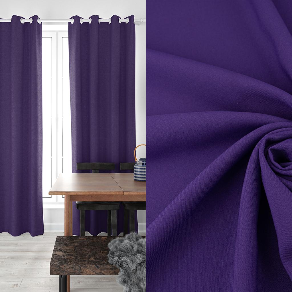 Panama fabric purple