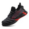 Fashion Breathable Safety Shoes Anti-smashing Anti-puncture Lightweight Safety Work Shoes for Men Women Plus Size 35-50