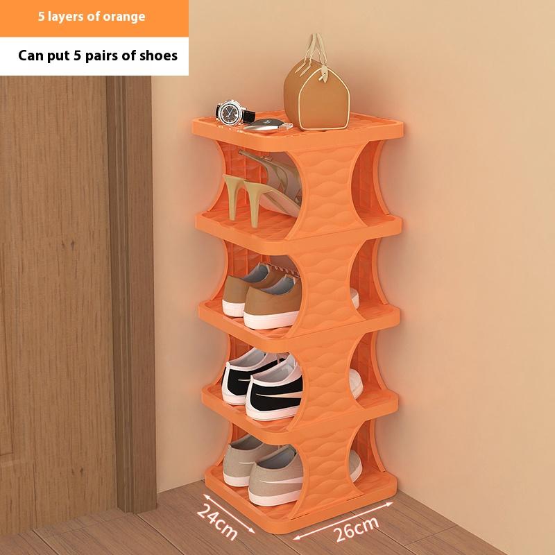 Multi Layer Simple Shoes Shelf Color Cabinet Shoes Racks Household Rack Detachable Shoe Racks For Bedroom And Save Space