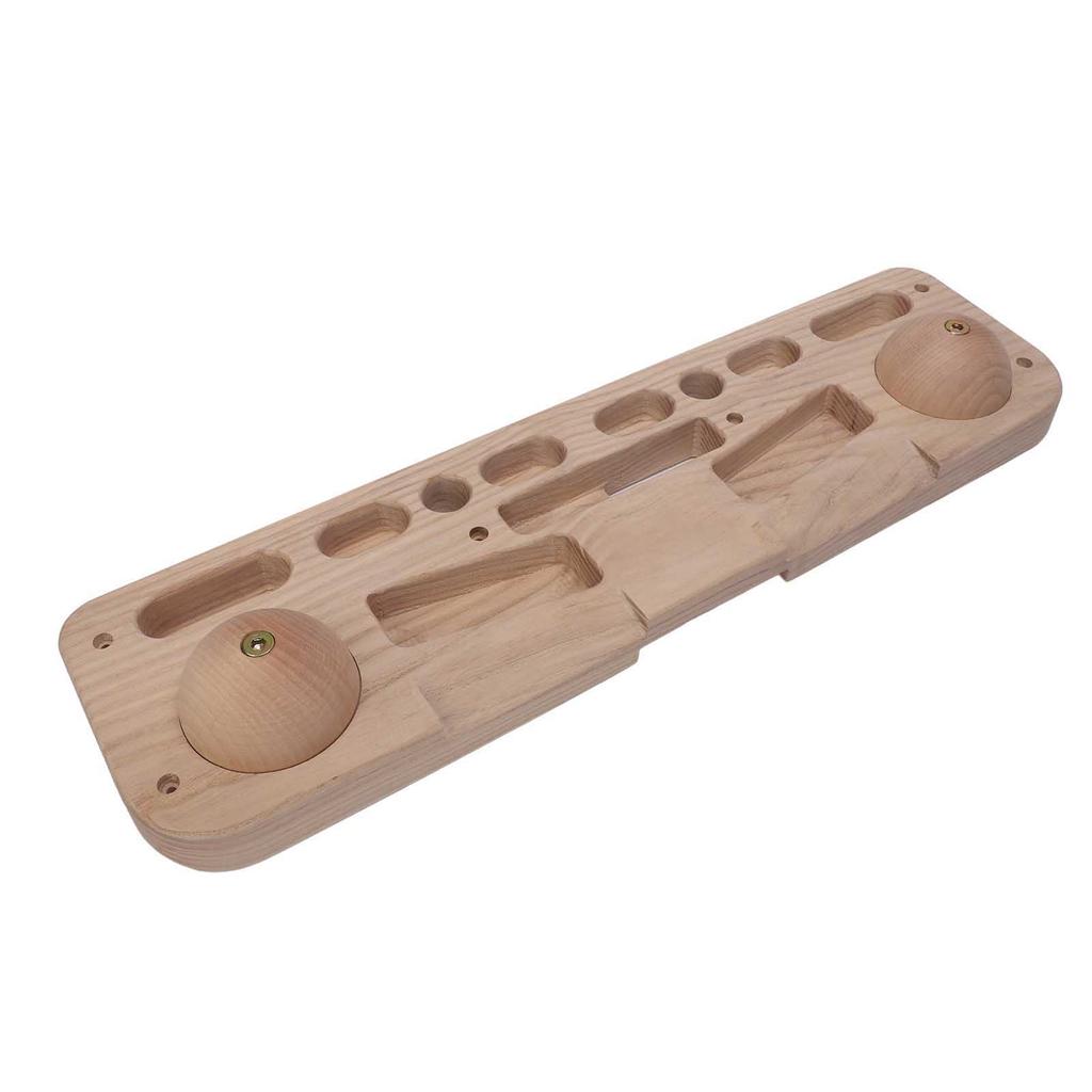 Деревянная доска для скалолазания Hangboard Fingerboard Тренировочная доска для скалолазания для развития силы корпуса и