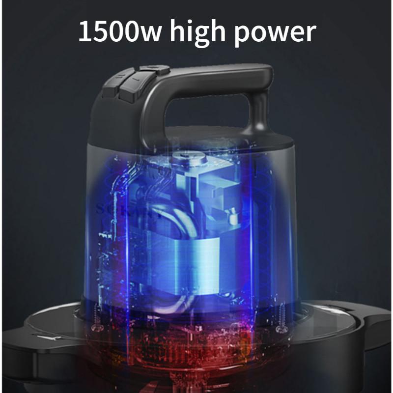 3 Gear Electric Meat Grinders Stainless Steel Kitchen Chopper 6.5L Large Capacity Vegetable Food Processor