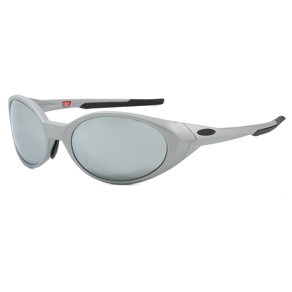 New outdoor sports cycling nylon polarized sunglasses for men and women, trendy retro travel and driving sunglasses9438